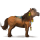 koń wierzchowy kłusak francuski ciemnogniada